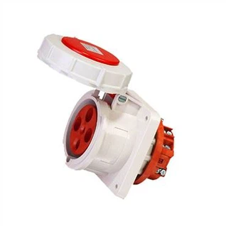 3-faasiline pistik, 5 kontaktiga 63 amprit tööstuslik pistikupesa